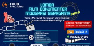 FKUB Sultra Siap Gelar Lomba Film Dokumenter Moderasi Beragama
